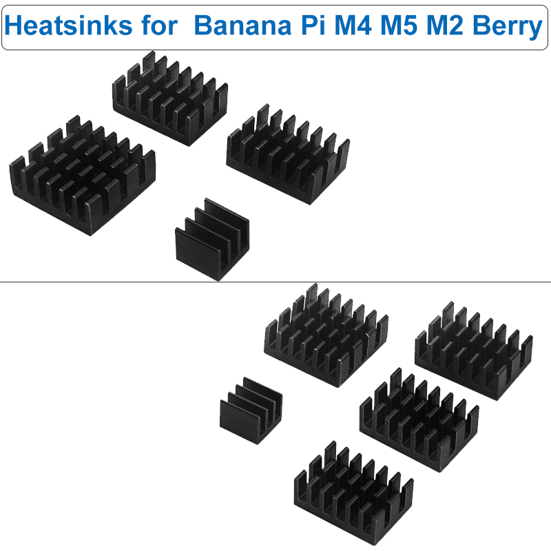 Banana Pi Bpi-M5 - Dissipador De Calor De Liga De