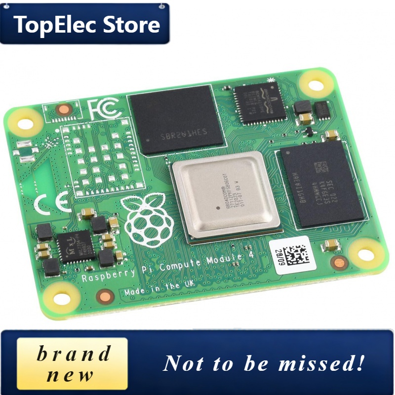 Raspberry Pi Compute Module 4 8Gb 32Gb - Placa Principal TopElec Raspberry Pi Compute