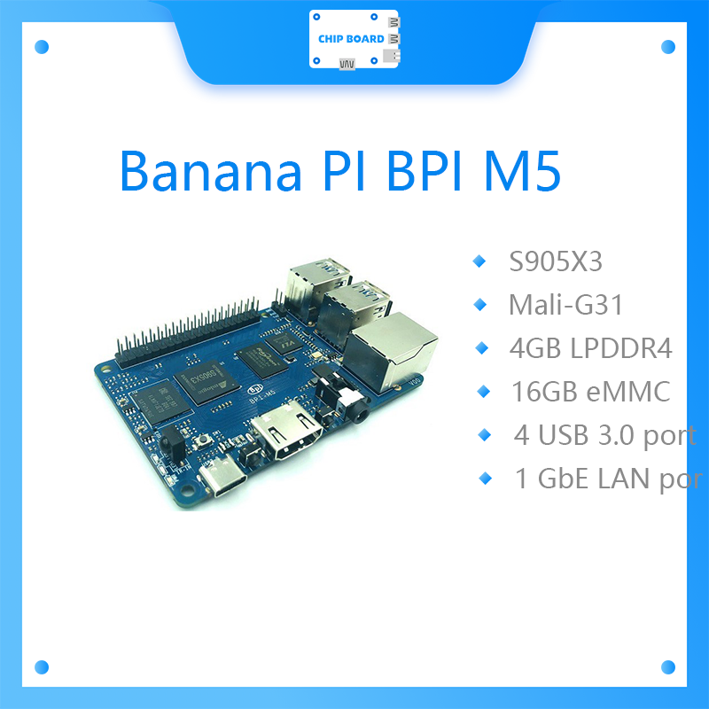 Banana Pi Bpi-M5 - Banana PI BPI M5 Design de