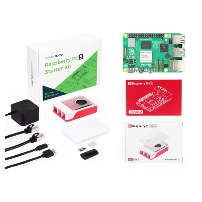 5 Kit de Início - 4GB/8GB/16GB - Raspberry Pi 5 8Gb Kit avaliação e preço