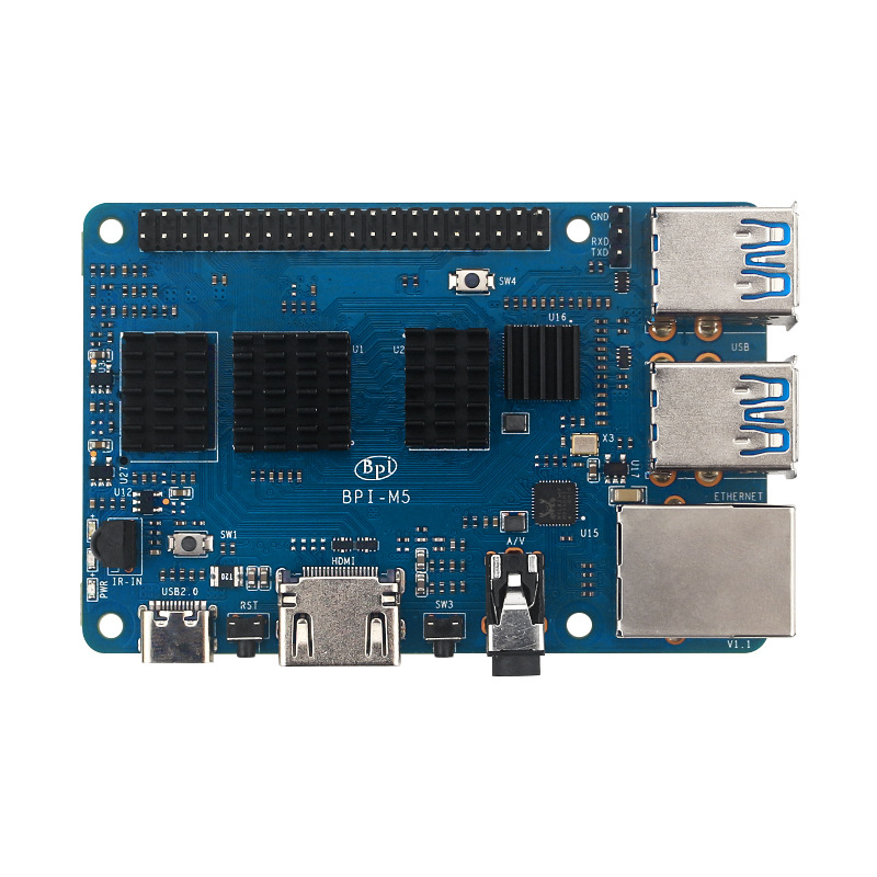 Banana Pi M5 4 peças de dissip - Banana Pi Bpi-M5 avaliação e preço