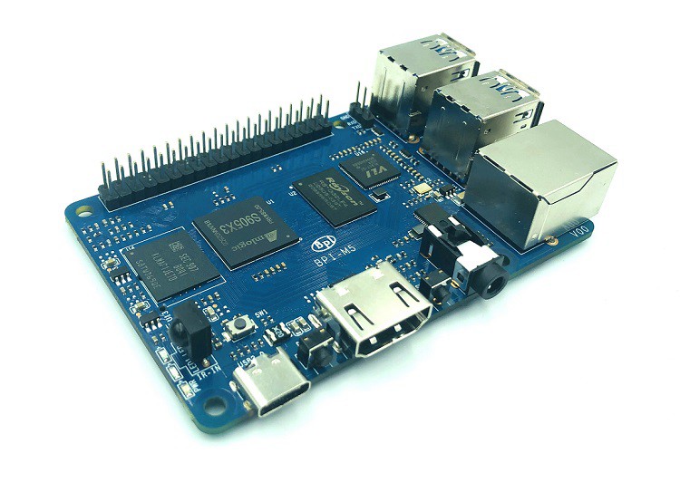 Banana PI BPI M5 Design de com - Banana Pi Bpi-M5 avaliação e preço