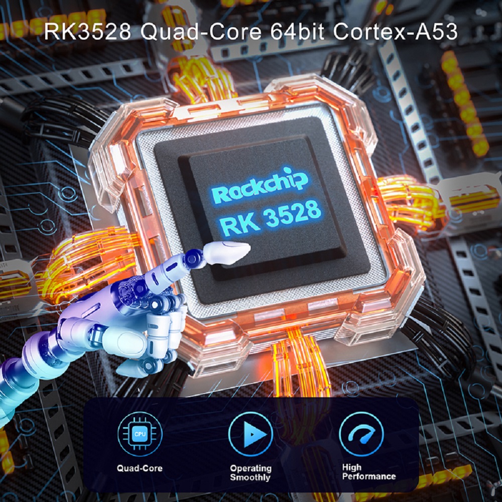 Android 16 X66 TV Box RK3528 Q - Khadas Vim4 8Gb avaliação e preço